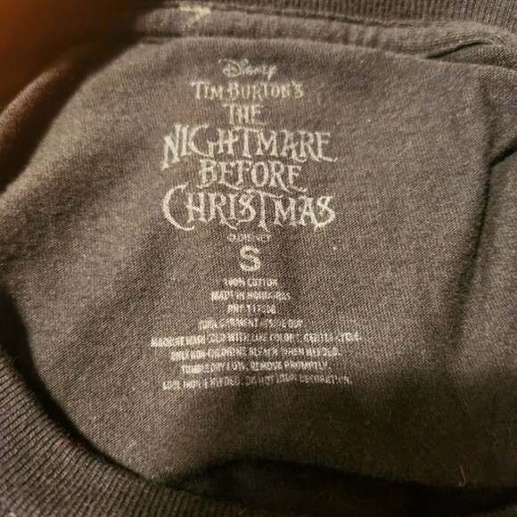 Disney's The Nightmare Before Christmas Jack Skellington Shirt Men's Small - Picture 6 of 7
